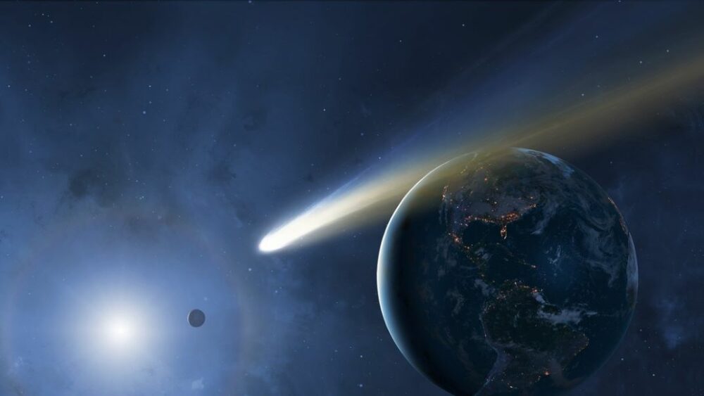 El ‘cometa diablo’ aparecerá durante el eclipse solar del 8 de abril El ‘cometa diablo’ aparecerá durante el eclipse solar del 8 de abril
