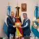 Marcelo Orrego recibió al embajador de Alemania en Argentina