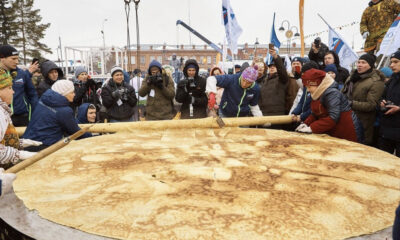 Los récords de la Máslenitsa, la fiesta más antigua de los eslavos.