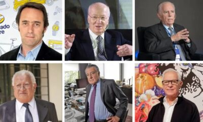 Forbes: 6 argentinos entre las personas más ricas del mundo.