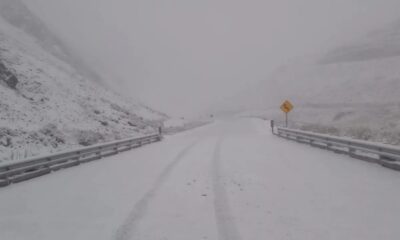 Gran nevada en el Paso Agua Negra tras el alerta en la cordillera.