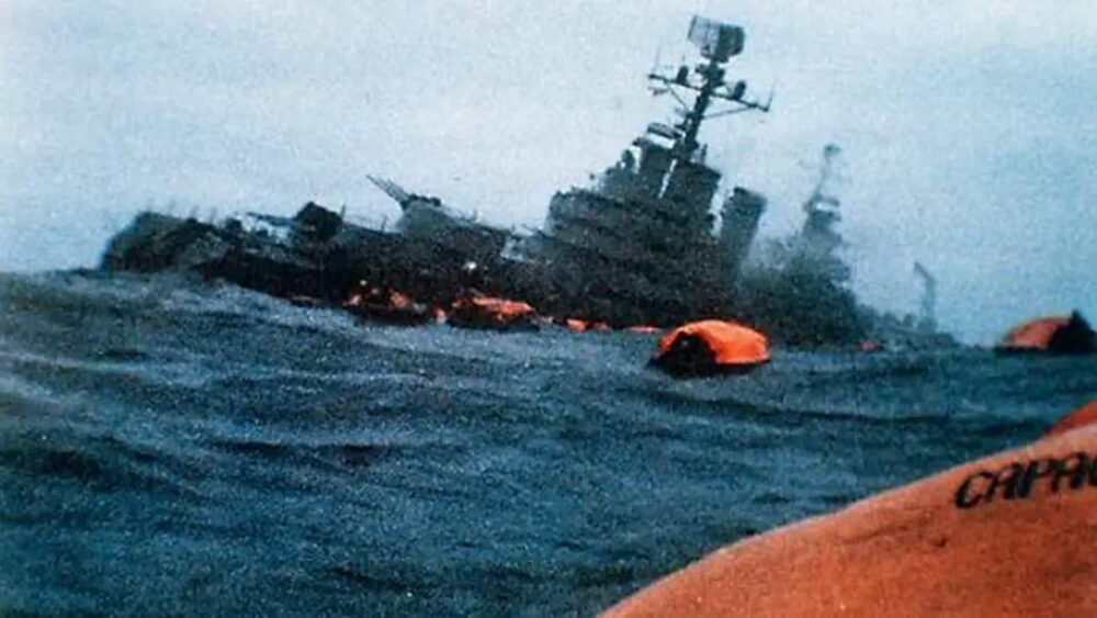 Se cumplen 42 años del hundimiento del Crucero General Belgrano en la Guerra de Malvinas. Se cumplen 42 años del hundimiento del Crucero General Belgrano en la Guerra de Malvinas.