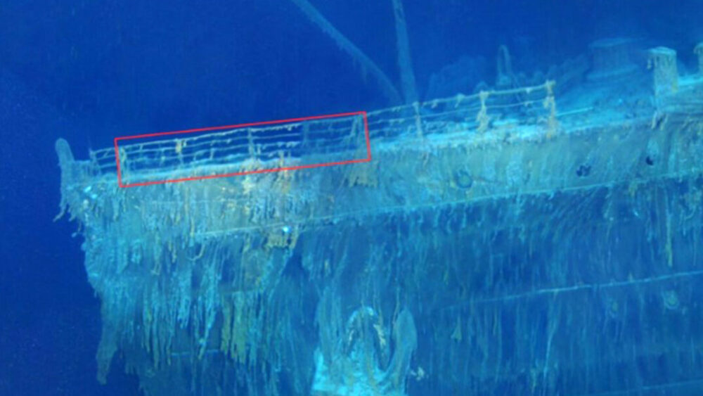Se derrumba una icónica sección del Titanic, inmortalizada en la película Se derrumba una icónica sección del Titanic, inmortalizada en la película