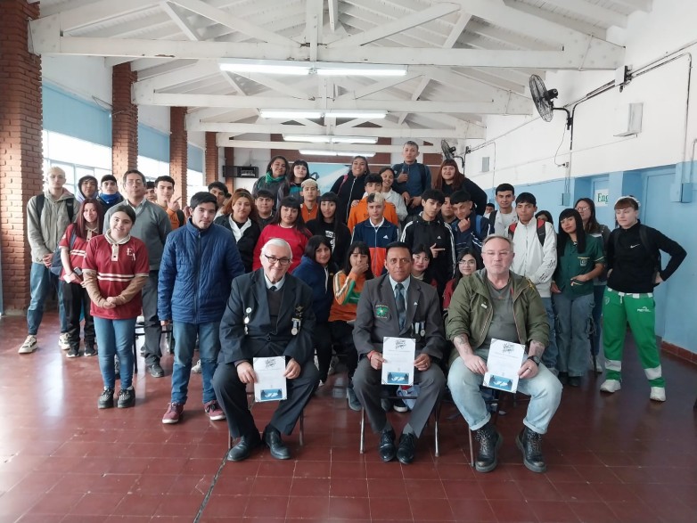 El legado de Malvinas llega a más de 20 escuelas de San Juan El legado de Malvinas llega a más de 20 escuelas de San Juan
