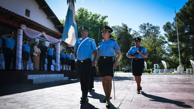 Designaron a los nuevos cuerpos de Bandera en las Escuelas de la Policía de San Juan Designaron a los nuevos cuerpos de Bandera en las Escuelas de la Policía de San Juan