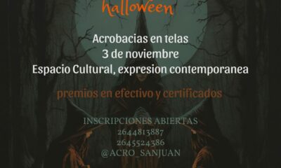 Certamen de danza y acrobacias en tela