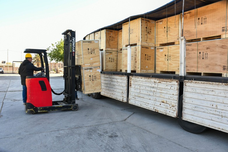San Juan adquirió equipos de refrigeración para vacunas. San Juan adquirió equipos de refrigeración para vacunas.