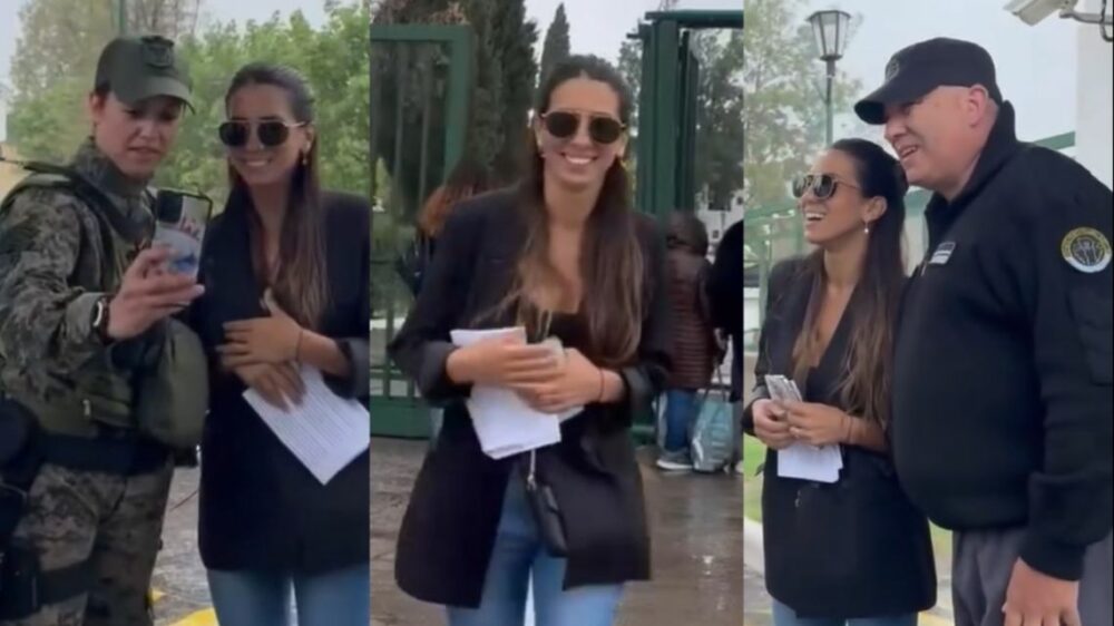La cita de Cinthia Fernández y Roberto Castillo en una cárcel de San Luis: «Hay que admitir que fue original» La cita de Cinthia Fernández y Roberto Castillo en una cárcel de San Luis: «Hay que admitir que fue original»