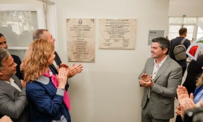 El gobernador Orrego inauguró una escuela de Nivel Inicial