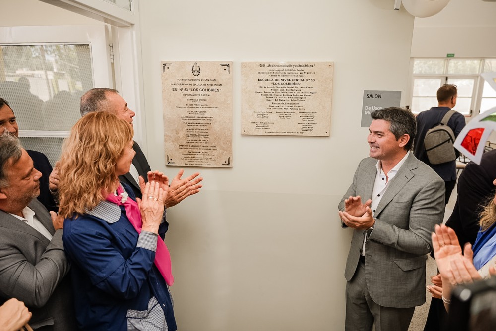 El gobernador Orrego inauguró una escuela de Nivel Inicial El gobernador Orrego inauguró una escuela de Nivel Inicial