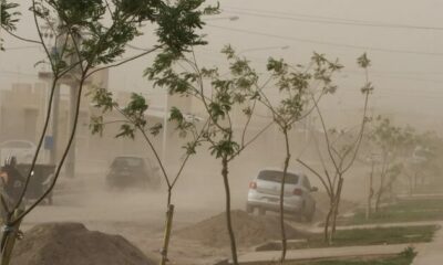 El viento Zonda y sur afectarán el fin de semana