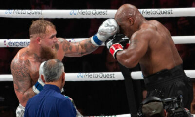 Mike Tyson no tuvo una buena pelea y cayó por puntos ante el youtuber Jake Paul
