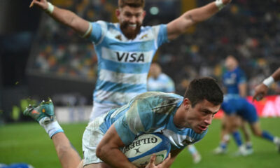 Los Pumas golearon a Italia con una gran producción