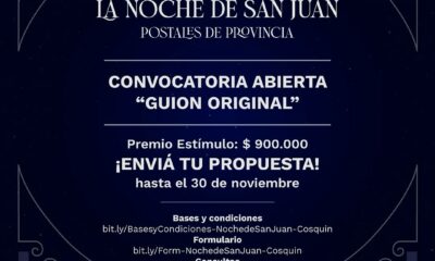 Convocatoria para realizar el guion del espectáculo sanjuanino en el Cosquín 2025