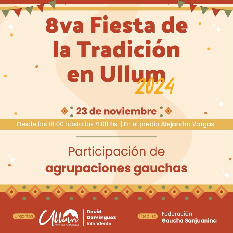 Con Doña Jovita, se viene la 8° Fiesta de la Tradición en Ullum Con Doña Jovita, se viene la 8° Fiesta de la Tradición en Ullum