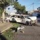 Siete heridos en un violento choque entre un remís y otro auto