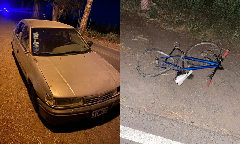 Médano de Oro: un policía pasado de copas atropelló de atrás a un ciclista y lo dejó mal herido Médano de Oro: un policía pasado de copas atropelló de atrás a un ciclista y lo dejó mal herido