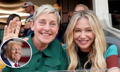 Ellen Degeneres y Portia de Rossi se mudan a Inglaterra tras la victoria de Donald Trump