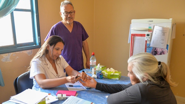 Se realizó un operativo sanitario en Huaco Se realizó un operativo sanitario en Huaco