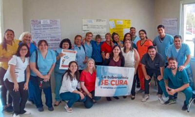 Capacitaron sobre tuberculosis al personal de los distintos centros de salud