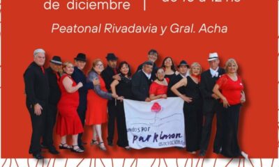 Arte y salud se fusionan para celebrar el Día Nacional del Tango en Capital