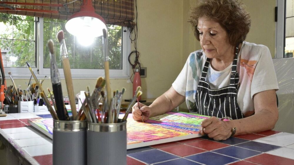 La muestra que reúne por primera vez a dos artistas unidos por el amor y la pintura La muestra que reúne por primera vez a dos artistas unidos por el amor y la pintura