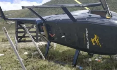 Se estrelló un helicóptero del Ejército Argentino en Mendoza con cinco solados adentro