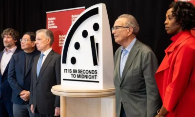 «Reloj del Juicio Final» marca 89 segundos para la medianoche, su nivel más cercano al apocalipsis