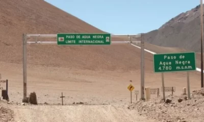 Agua Negra: un derrumbe obligó a cerrar el paso por San Juan a Chile
