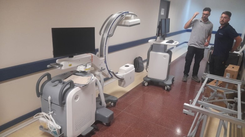 Nueva y moderna aparatología para los quirófanos del Hospital de Albardón