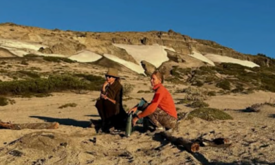 Juliana Awada y amigos hicieron un fogón y acamparon en un sector prohibido del Parque Nacional Nahuel Huapi
