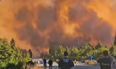 Incendios en El Bolsón: un «desastre monumental» que podría ser mayor por el viento y el calor