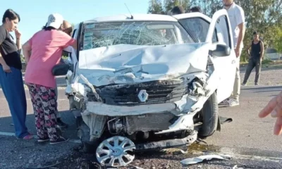 Accidente en la Ruta 40: una mujer es la más grave de los cuatro heridos