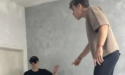 Furor en las redes: Franco Colapinto se grabó bailando con Bizarrap