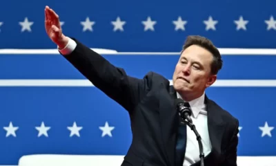 Polémica por un gesto de Elon Musk en la asunción de Trump: lo acusan de hacer un saludo nazi