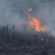 Valle Fértil: preocupación por un incendio que avanza en una zona de difícil acceso