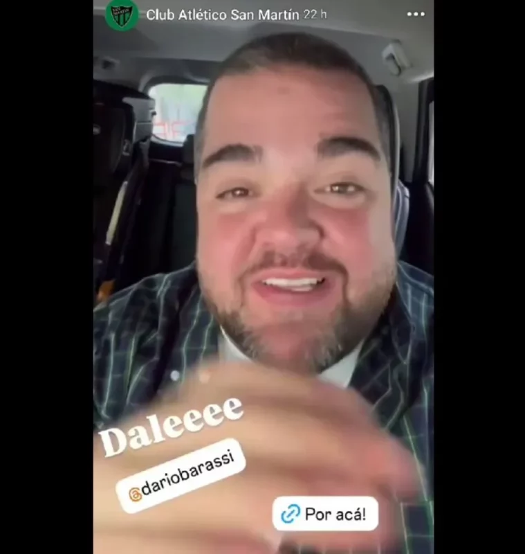 Darío Barassi dejó un mensaje para los hinchas Verdinegros Darío Barassi dejó un mensaje para los hinchas Verdinegros