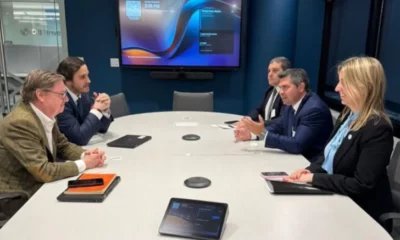 Orrego se reunió con autoridades de BID en Estados Unidos