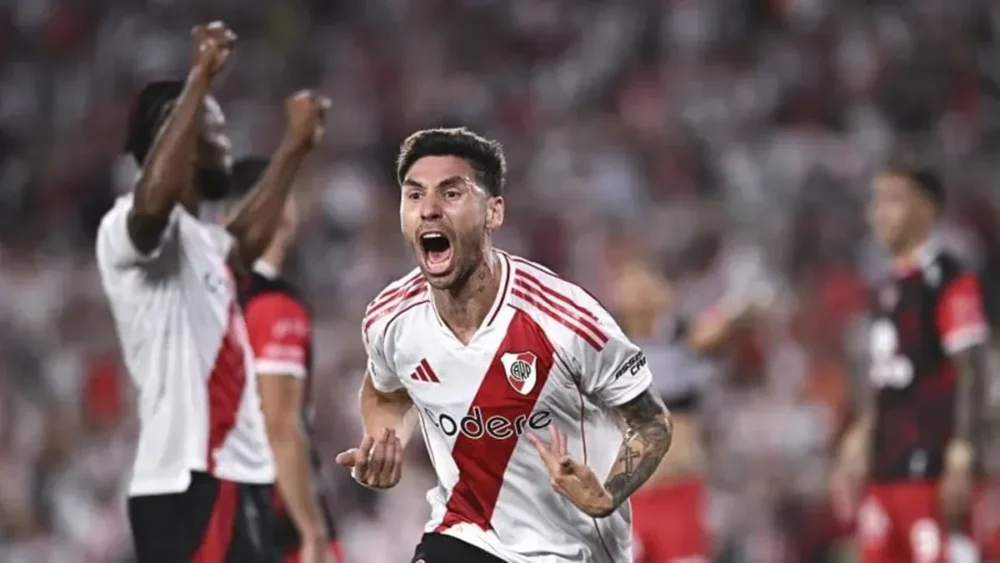 Sobre el final, Montiel le dio el triunfo a River ante Instituto Sobre el final, Montiel le dio el triunfo a River ante Instituto