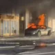 Explotó un auto Tesla en la puerta de una torre de Donald Trump en Las Vegas e investigan un atentado
