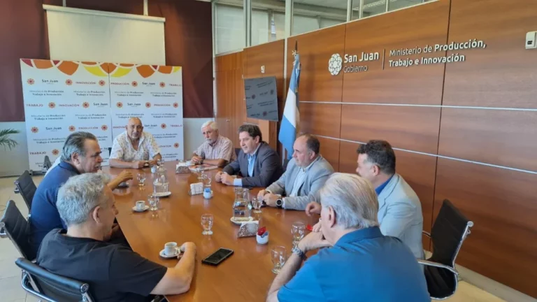 Los viñateros se reunieron con Producción y hablaron de créditos para el sector Los viñateros se reunieron con Producción y hablaron de créditos para el sector