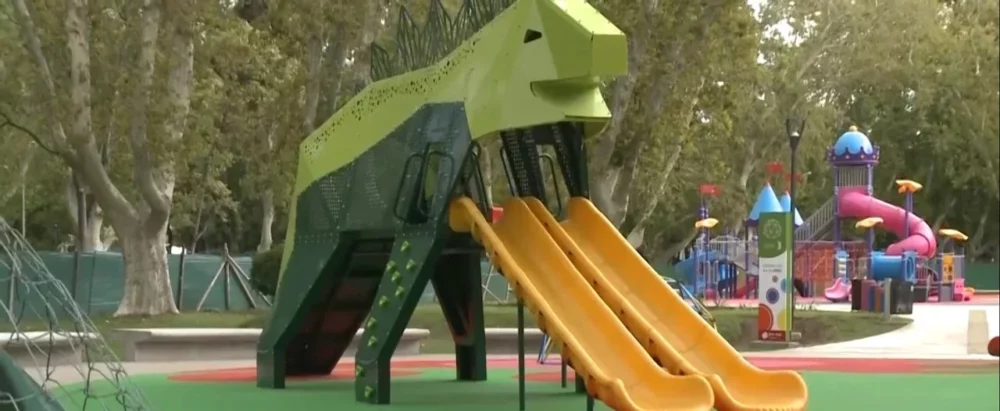 Mirá a partir de cuándo se podrán usar los nuevos juegos del Parque de Mayo Mirá a partir de cuándo se podrán usar los nuevos juegos del Parque de Mayo