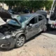 Otro choque en Capital: un colectivo de la Red Tulum chocó contra un Uber
