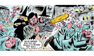 Charlie Hebdo y una sátira sobre la motosierra de Milei