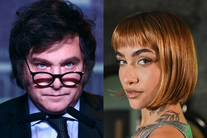 Milei atacó a María Becerra Milei atacó a María Becerra