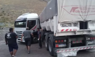 Murió un camionero de una empresa sanjuanina en Los Caracoles, camino a Chile