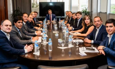 Orrego encabezó una reunión con su gabinete para marcar las acciones del 2025