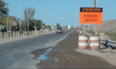 Vialidad nacional anunció cortes parciales en un tramo de la Ruta 40