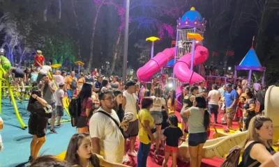 El Parque de Mayo estrena un nuevo espacio de juegos para disfrutar en familia