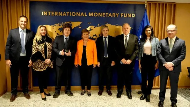Javier Milei se reunió con Kristalina Georgieva para avanzar en el nuevo acuerdo con el FMI Javier Milei se reunió con Kristalina Georgieva para avanzar en el nuevo acuerdo con el FMI
